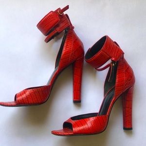 Gorgeous sexy Alexander Wang Heels with ankle cuff. Priced to sell fast! Enjoy!